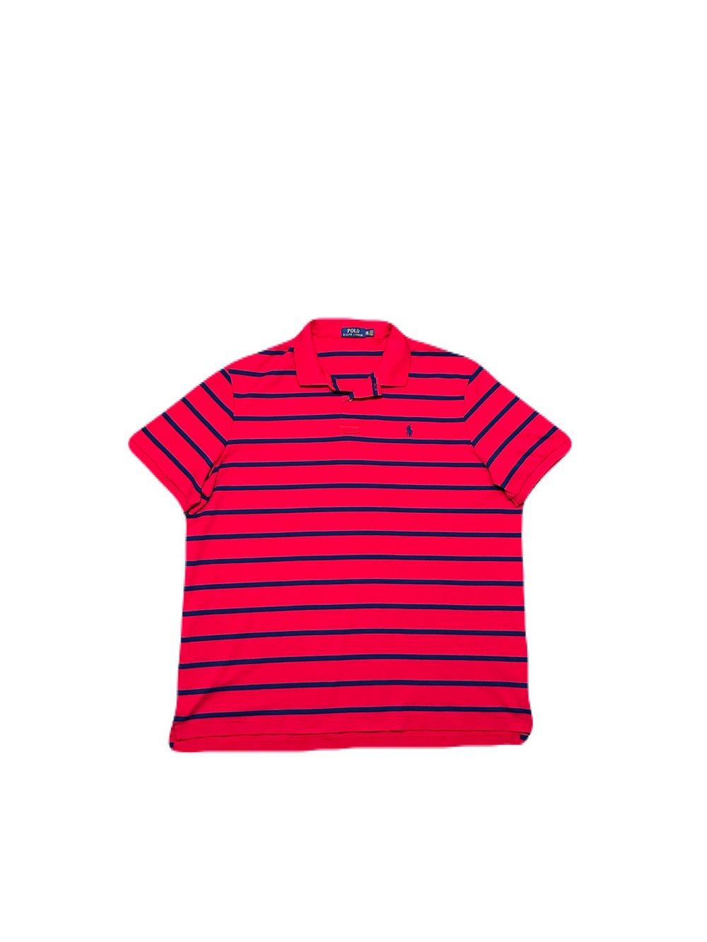 Polo Ralph Lauren Striped Red Blue Polo Shirt Men’s XXL